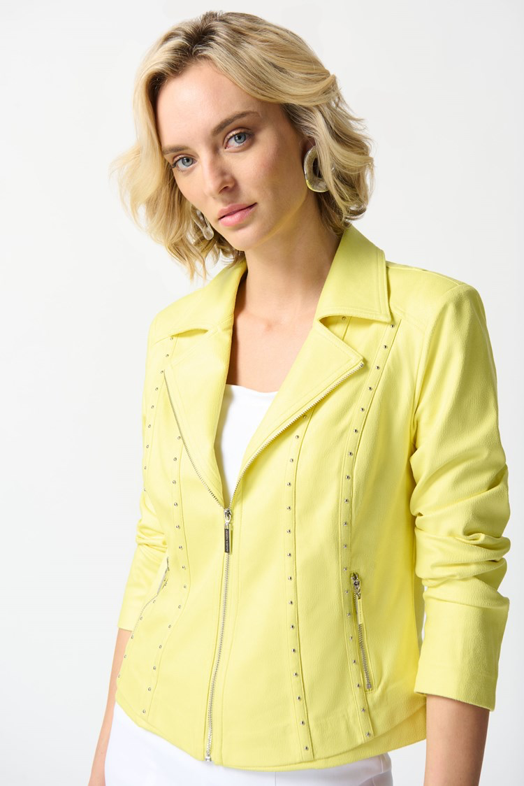 Joseph Ribkoff 242908 Foiled Suede Fitted Jacket – Serena's Ladies 