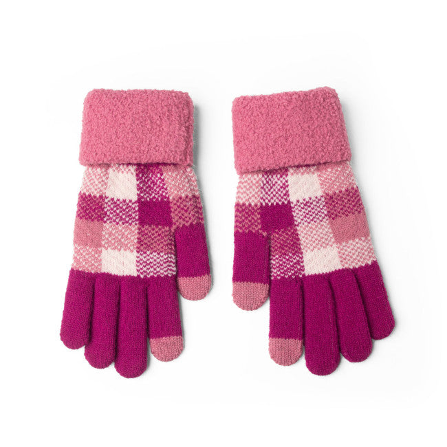 NWOT BRITT'S KNITS Pink Pompom Hat Light Pink 3 Button Gloves