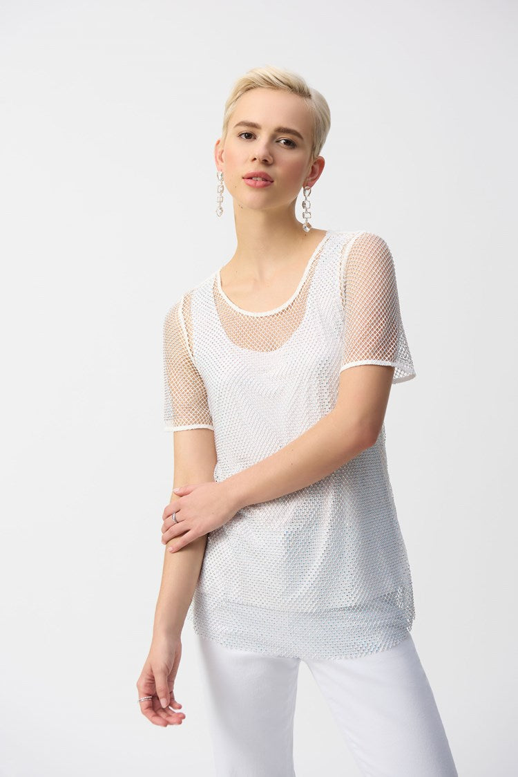 Joseph Joseph Ribkoff Cowl Neck Pullover with Pocket Style 241078