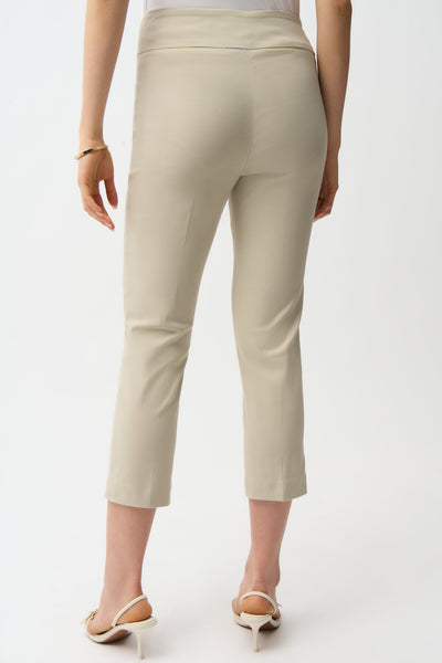 JOSEPH RIBKOFF 201536S26 CROPPED WOVEN PANT- 2 COLOURS
