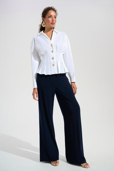 JOSEPH RIBKOFF 221340S26 Signature | Wide Leg Pants - 2 COLOURS