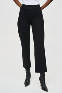 JOSEPH RIBKOFF 243049F25 HEAVY KNIT STRIAGHT PULL-ON PANTS