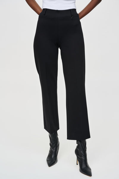 JOSEPH RIBKOFF 243049F25 HEAVY KNIT STRIAGHT PULL-ON PANTS