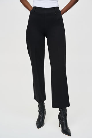 JOSEPH RIBKOFF 243049F25 HEAVY KNIT STRIAGHT PULL-ON PANTS