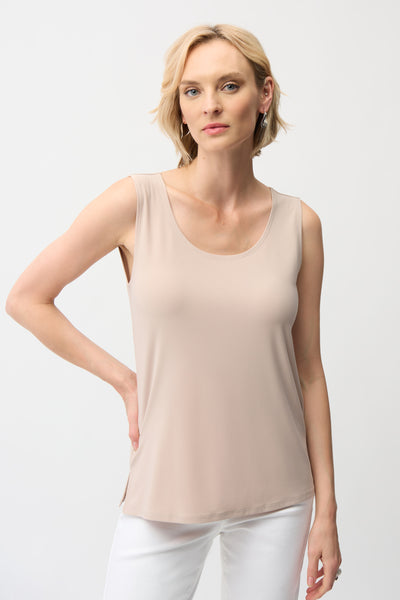 JOSEPH RIBKOFF 251970S26 Silky Knit Scoop Neck Camisole- 2 COLOURS