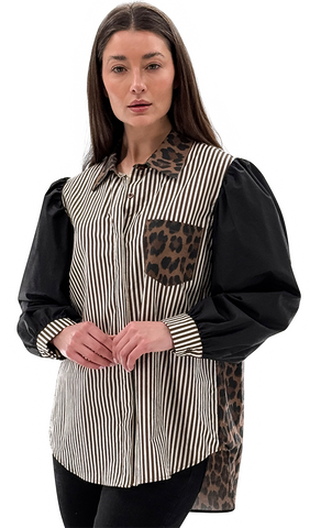 ORLY 252201 BLOUSE WITH POCKET DETAIL