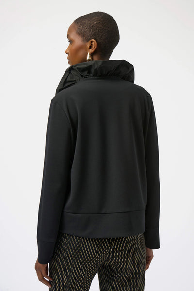 JOSEPH RIBKOFF 254042 Scuba Crêpe & Memory Straight-Fit Jacket