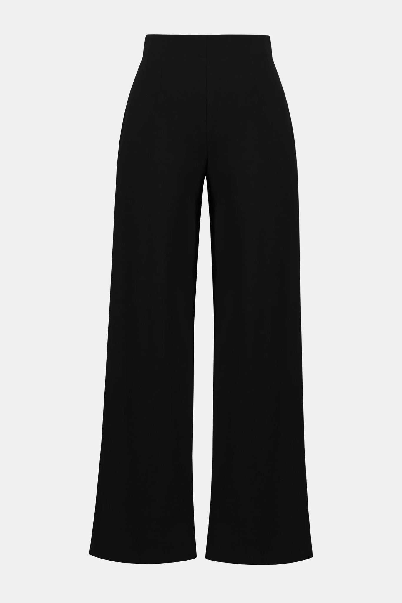 JOSEPH RIBKOFF 254046 HEAVY KNIT WIDE LEG PULL-ON PANTS