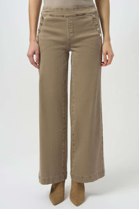 JOSEPH RIBKOFF 254919 CLASSIC WIDE LEG PULL ON JEANS