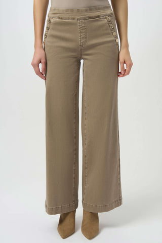 JOSEPH RIBKOFF 254919 CLASSIC WIDE LEG PULL ON JEANS