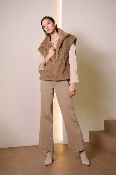 JOSEPH RIBKOFF 254919 CLASSIC WIDE LEG PULL ON JEANS