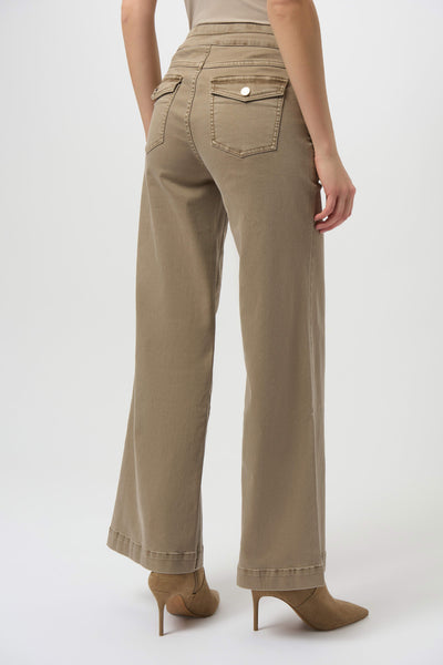 JOSEPH RIBKOFF 254919 CLASSIC WIDE LEG PULL ON JEANS