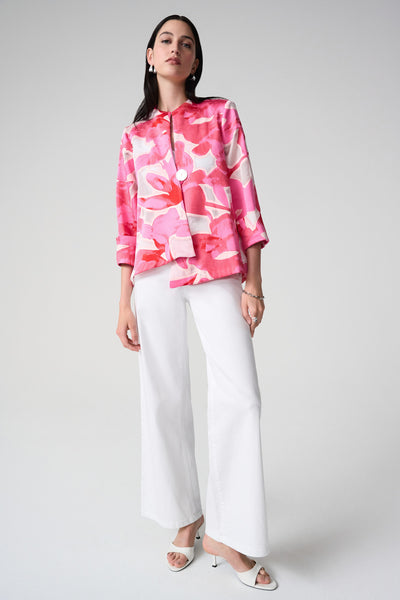 JOSEPH RIBKOFF 261989 GOLDIE | CLASSIC WIDE-LEG STRETCH JEANS