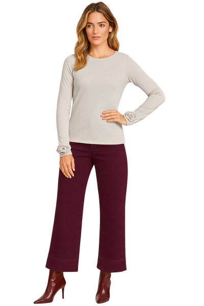 ORLY 262115 LONG SLEEVE TOP- 2 COLOURS