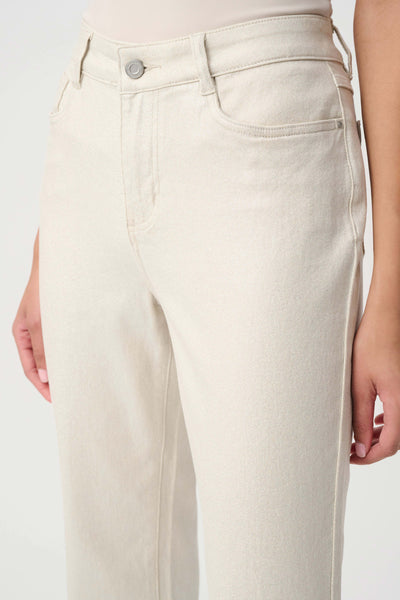 JOSEPH RIBKOFF 264913 CLASSIC STRAIGHT LEG METALLIC JEANS