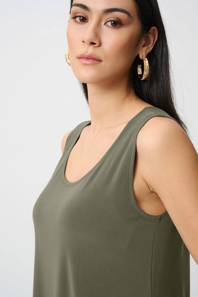 JOSEPH RIBKOFF 251970F26 SILKY KNIT COOP NECK CAMISOLE