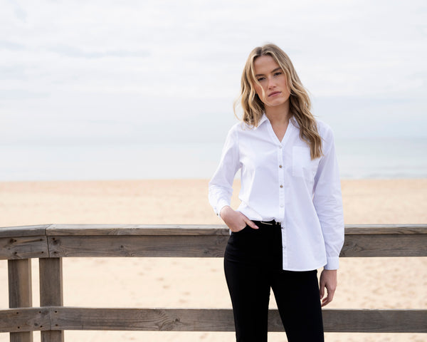 MARBLE 8146 BUTTON FRONT BLOUSE