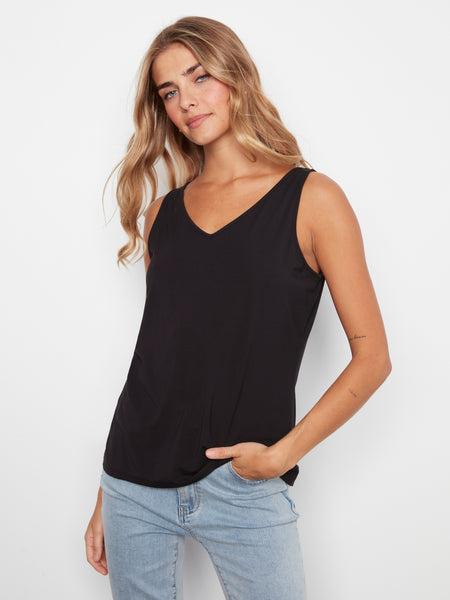 CHARLIE B C1243CPK BAMBOO REVERSIBLE TANK 2 COLOURS