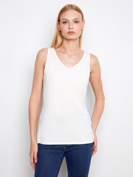 CHARLIE B C1243WPK WEAR 2 WAY BAMBOO CAMI- 6 COLOURS