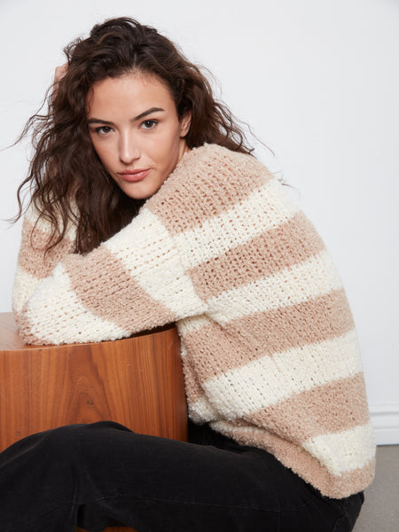 CHARLIE B C2027 COZY SWEATER 2 colours
