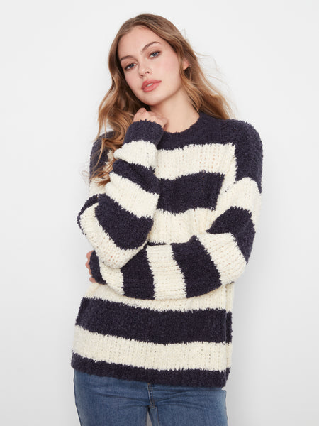 CHARLIE B C2027 COZY SWEATER 2 colours