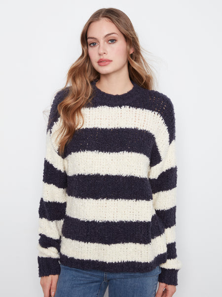 CHARLIE B C2027 COZY SWEATER 2 colours
