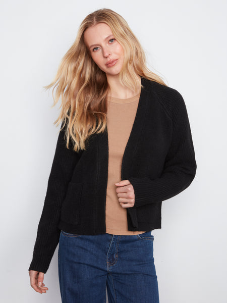 CHARLIE B C2037 CARDIGAN 2 COLOURS