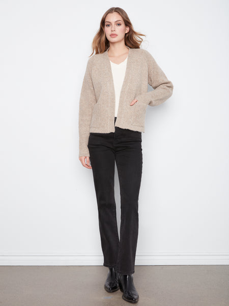 CHARLIE B C2037 CARDIGAN 2 COLOURS