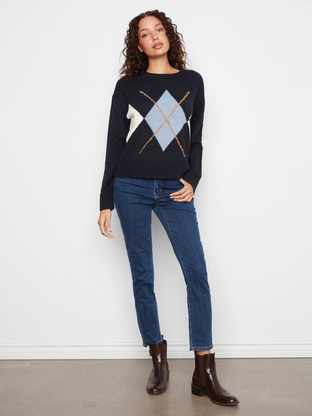 CHARLIE B C2048 SWEATER 2 COLOURS