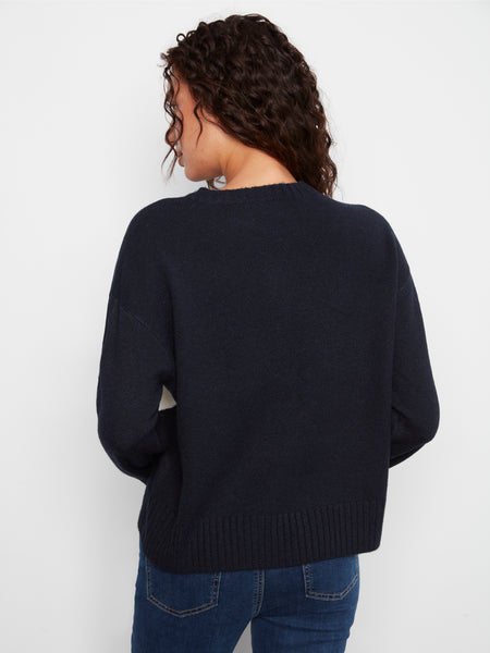 CHARLIE B C2048 SWEATER 2 COLOURS