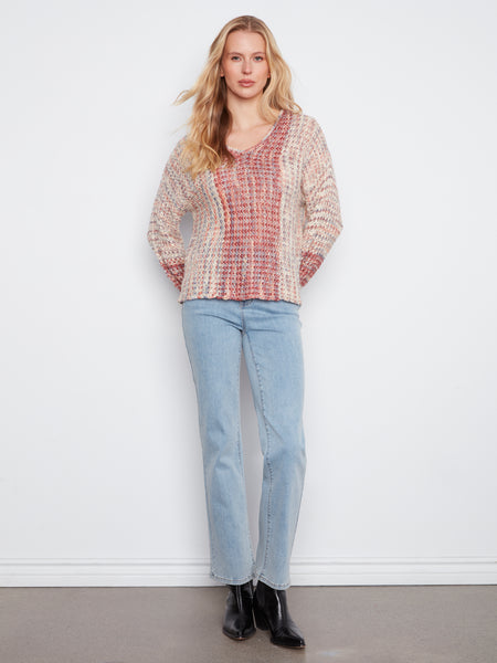 CHARLIE B C2057 SWEATER