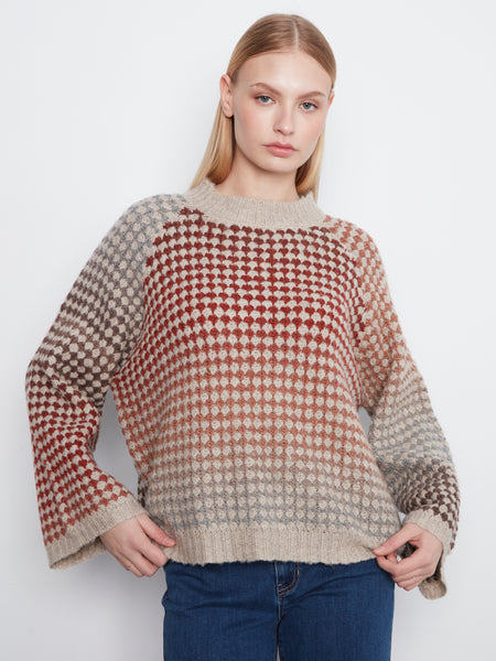 CHARLIE B C2071 SWEATER