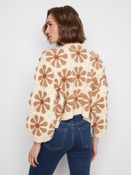 CHARLIE B C2072 CARDI SWEATER