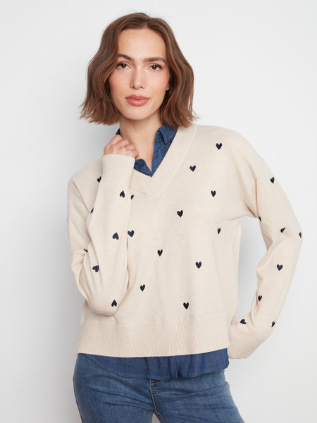 CHARLIE B C2084 FOOLER SWEATER
