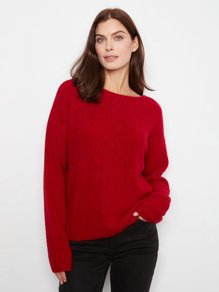 CHARLIE B C2133 REVERSIBLE BUTTON SWEATER