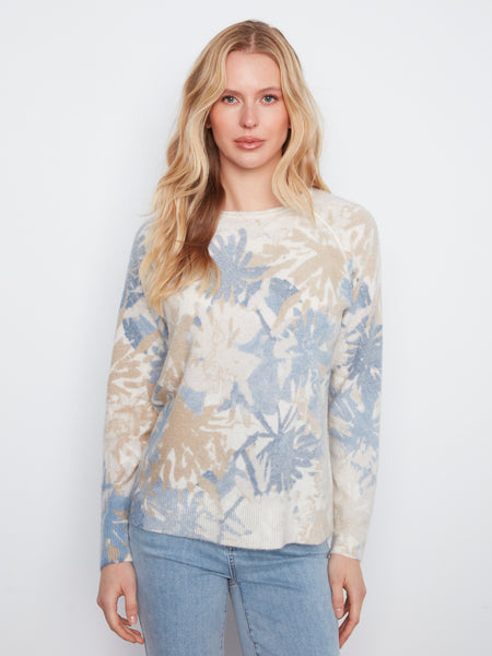 CHARLIE B C2268YR REVERSIBLE SWEATER 2 COLOURS