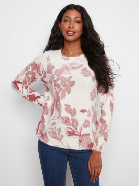 CHARLIE B C2268YR REVERSIBLE SWEATER 2 COLOURS