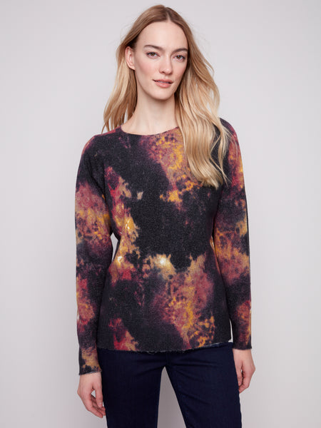 CHARLIE B C2268Y RAGLAN SLEEVES SWEATER 3 COLOURS