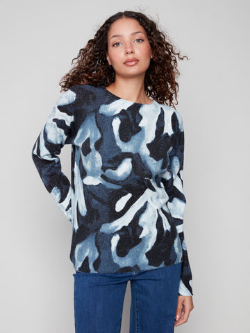 CHARLIE B C2268Y RAGLAN SLEEVES SWEATER 3 COLOURS