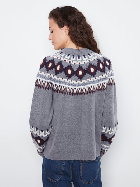 CHARLIE B C 2524RP SWEATER