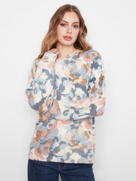 CHARLIE B C2546Y REVERSIBLE SWEATER
