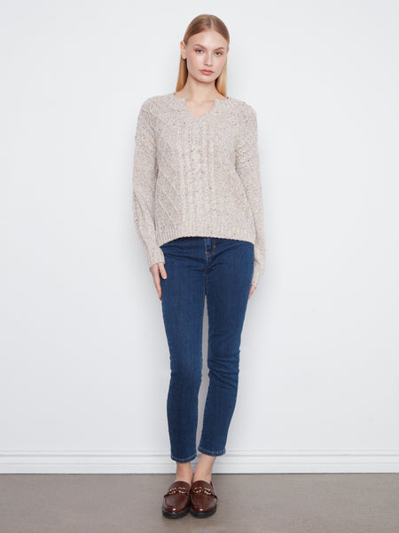 CHARLIE B C2729RR SWEATER 2 COLOURS