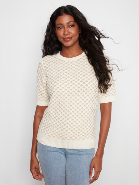 CHARLIE B C2997 SWEATER