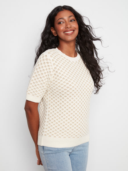 CHARLIE B C2997 SWEATER
