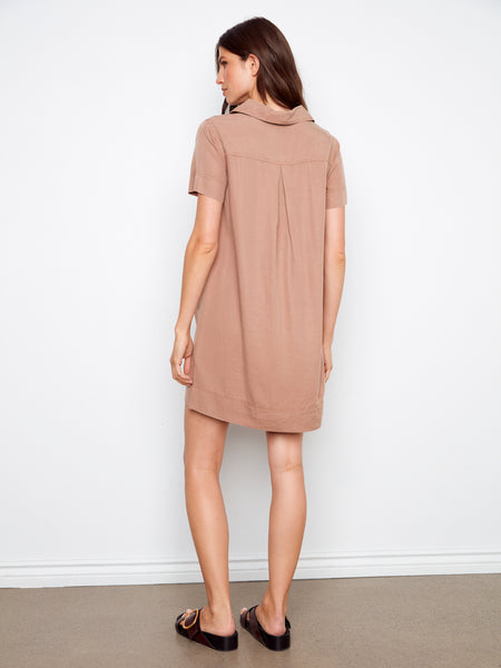 CHARLIE B C3229 DENIM DRESS- 3 colours