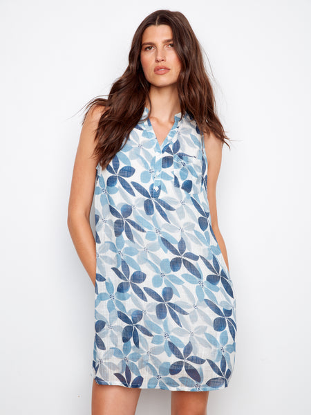 CHARLIE B C3260D HENLY SLEEVELESS DRESS- 2 COLOURS