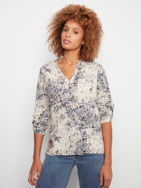 CHARLIE B C4713 BLOUSE
