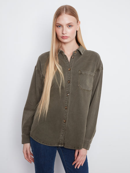 CHARLIE B C4715 BLOUSE
