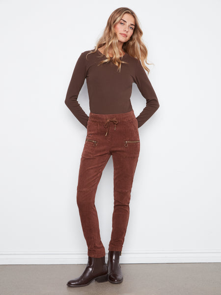CHARLIE B C5438RP PULLON ON PANT