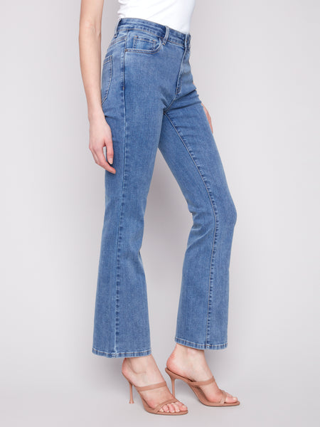 CHARLIE B C5629J CELINE FLARED LEG IN-STOCK JEAN